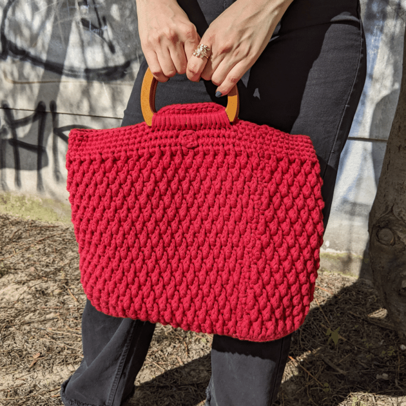 Rote Tasche – Bild 11